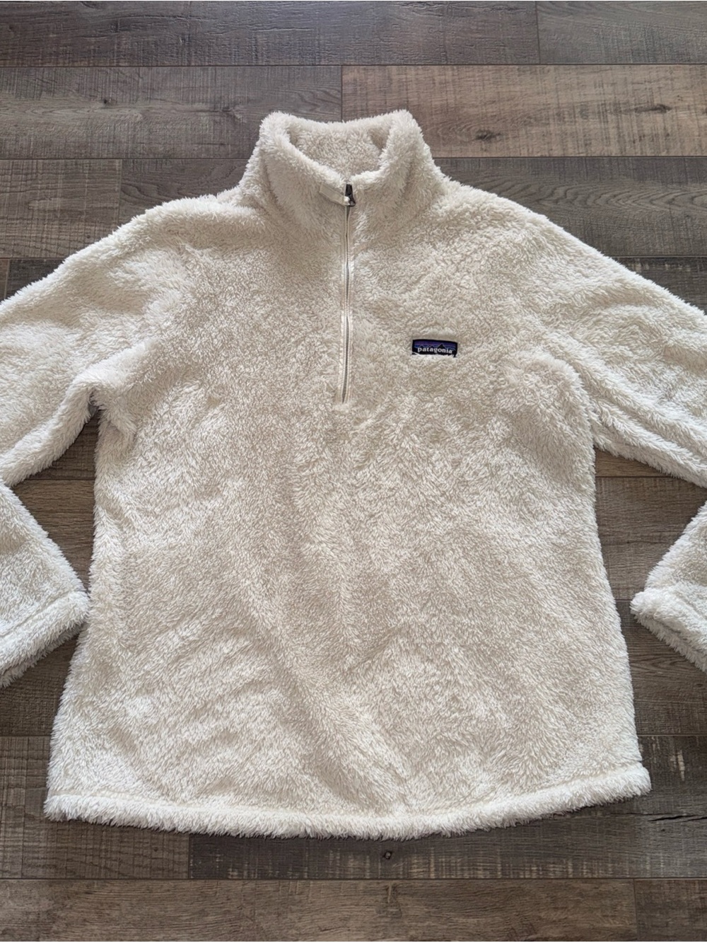 Patagonia Women's Cream Fleece Quarter-Zip Pullover